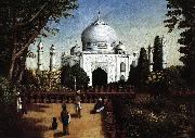 Erastus Salisbury Field The Taj Mahal oil